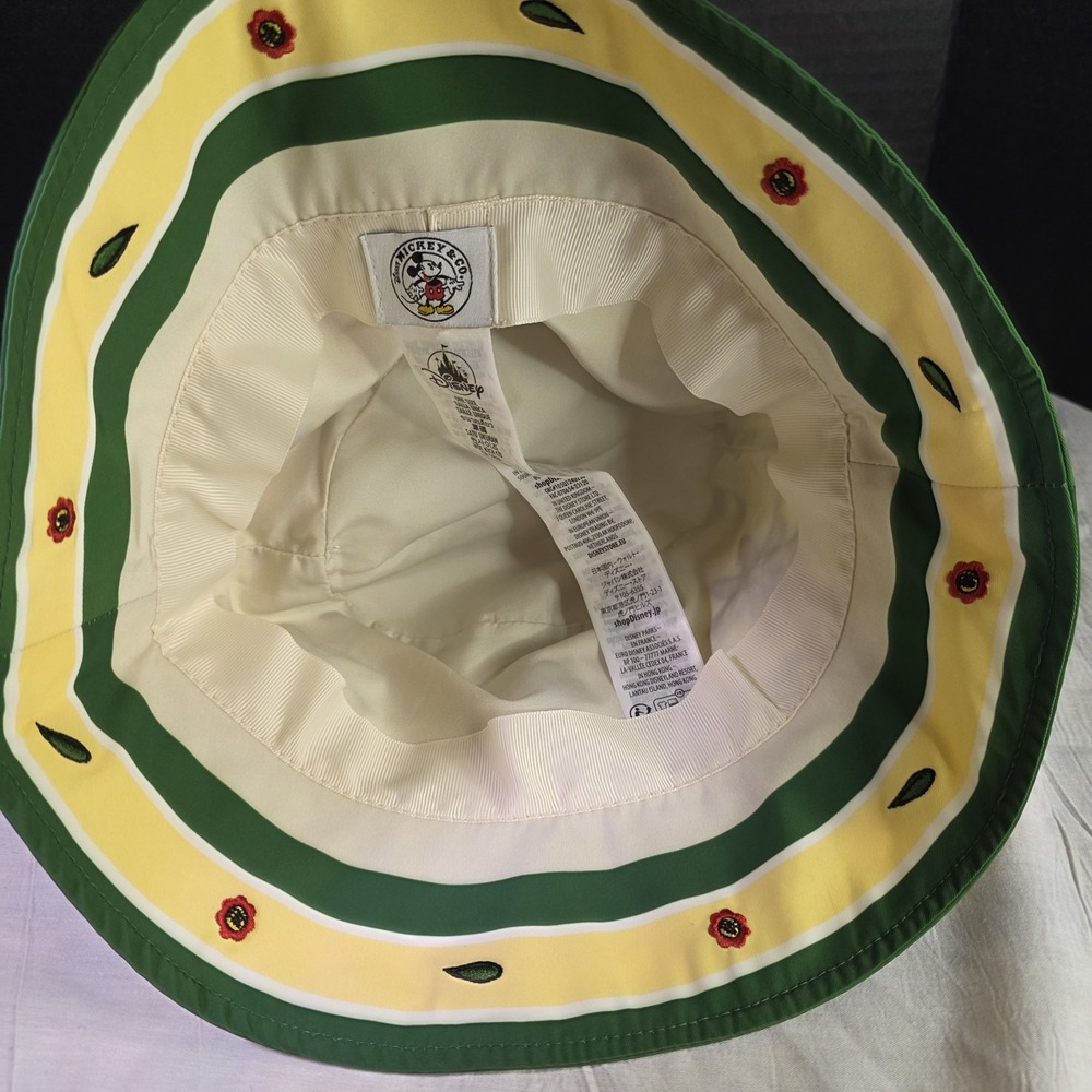 Disney Parks 2024 Mickey & Company Garden Collection Bucket‎ Hat NWT - Picture 7 of 13